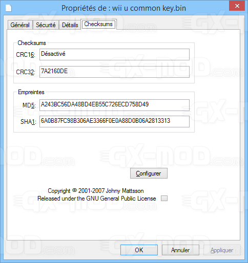 Wii Common Key File